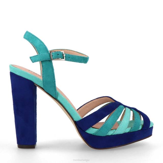 vernazza vrouwen Menbur 0RLN345 azul medio casual chique schoen
