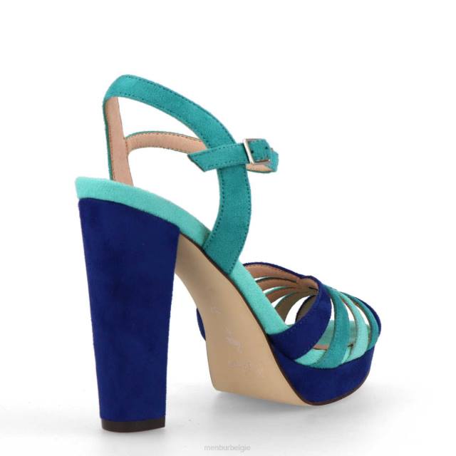 vernazza vrouwen Menbur 0RLN345 azul medio casual chique schoen