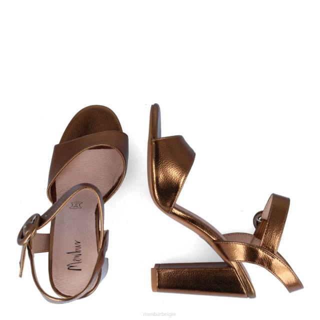 vernio vrouwen Menbur 0RLN489 bronzen casual chique schoen