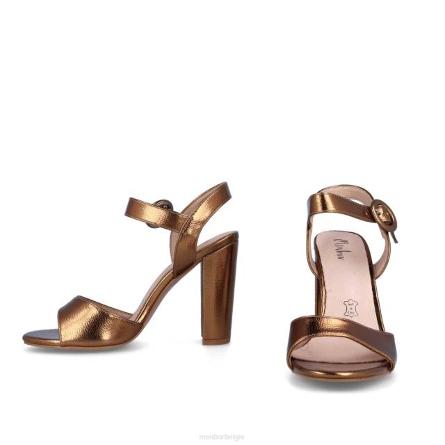 vernio vrouwen Menbur 0RLN489 bronzen casual chique schoen