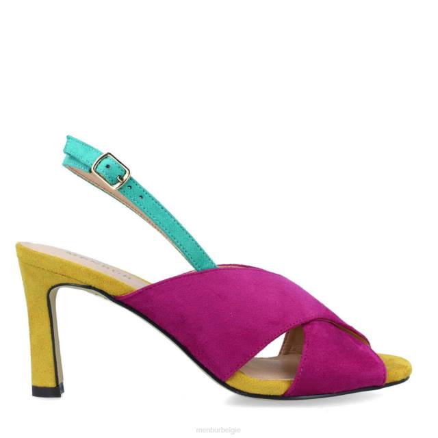 volt vrouwen Menbur 0RLN3116 paars casual chique schoen