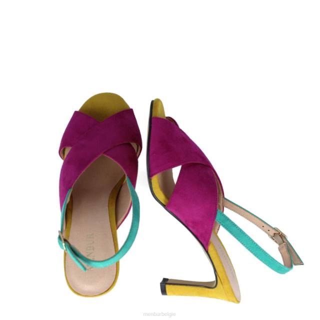 volt vrouwen Menbur 0RLN3116 paars casual chique schoen