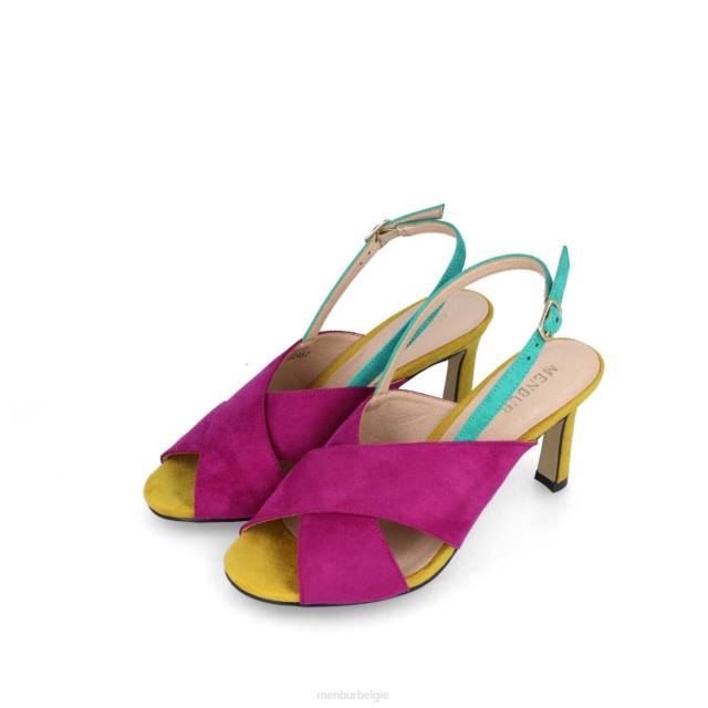 volt vrouwen Menbur 0RLN3116 paars casual chique schoen