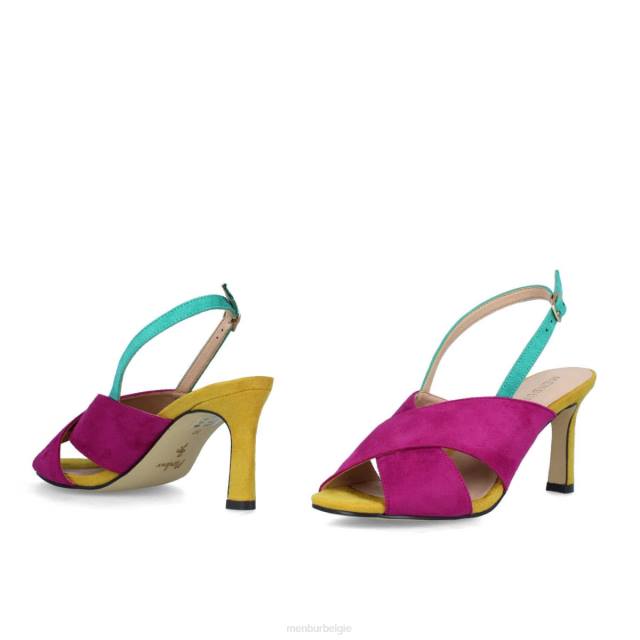 volt vrouwen Menbur 0RLN3116 paars casual chique schoen