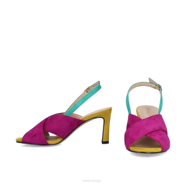 volt vrouwen Menbur 0RLN3116 paars casual chique schoen