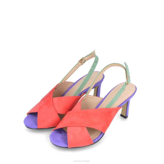volt vrouwen Menbur 0RLN3117 orenge casual chique schoen