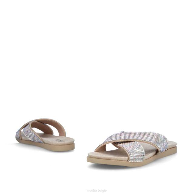 want nee vrouwen Menbur 0RLN291 beige casual chique schoen