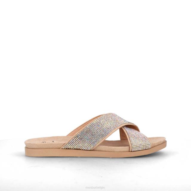 want nee vrouwen Menbur 0RLN291 beige casual chique schoen