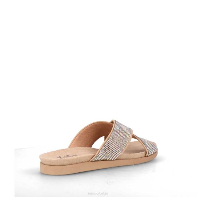 want nee vrouwen Menbur 0RLN291 beige casual chique schoen