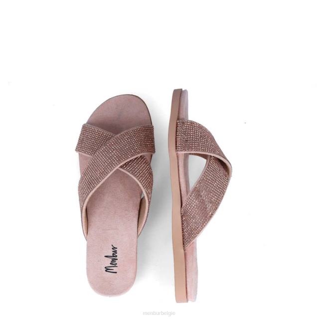 want nee vrouwen Menbur 0RLN3184 make-up roze casual chique schoen