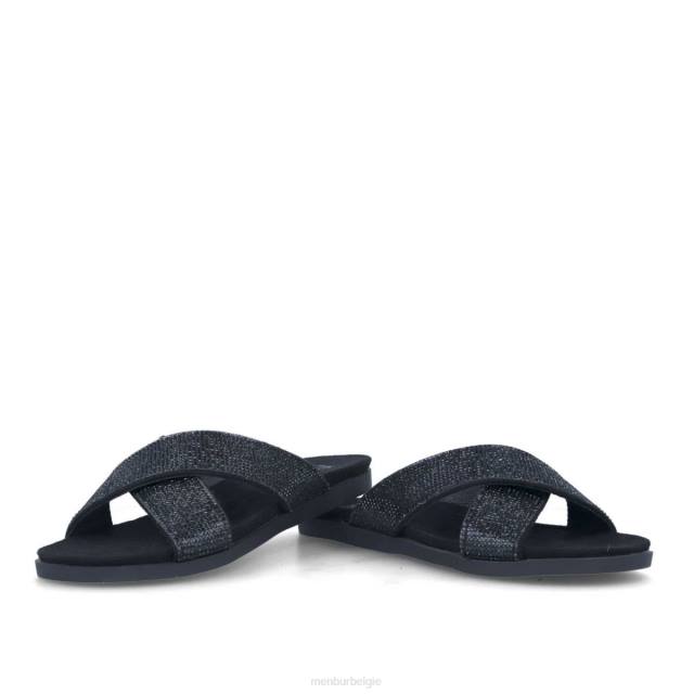 want nee vrouwen Menbur 0RLN3185 zwart casual chique schoen