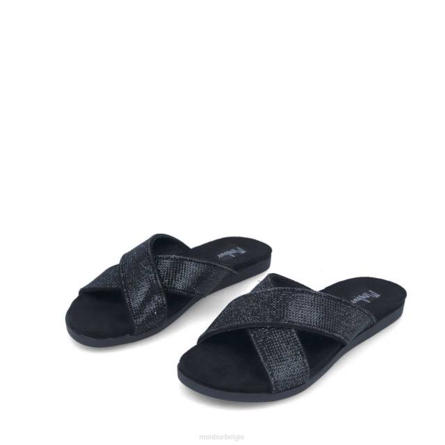 want nee vrouwen Menbur 0RLN3185 zwart casual chique schoen