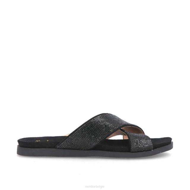 want nee vrouwen Menbur 0RLN3185 zwart casual chique schoen