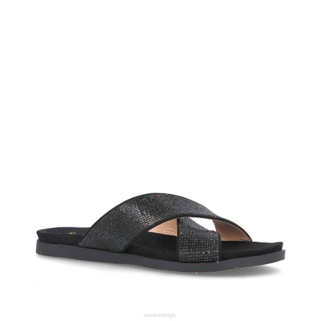 want nee vrouwen Menbur 0RLN3185 zwart casual chique schoen